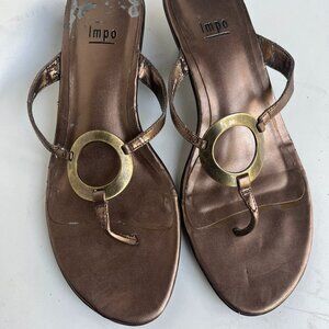 Impo Radiate Bronze Sandals - new never worn, size 9